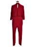 IMAN Solid Red Jumpsuit Size 3X - photo 2