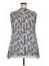 Kim Rogers Silver Sleeveless Blouse Size 2X - photo 2