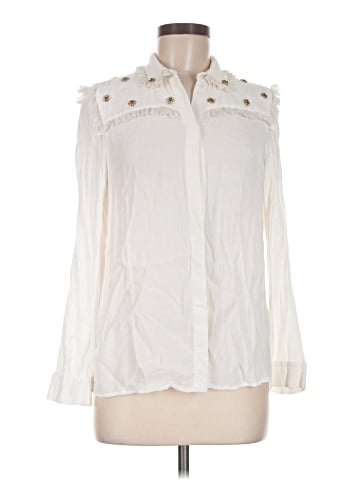 Maje Long Sleeve Blouse (view 1)