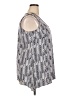 Kim Rogers Silver Sleeveless Blouse Size 2X - photo 4