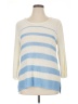 Calvin Klein Stripes Blue Pullover Sweater Size XL (estimated) - photo 1