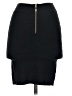 Bebe Solid Black Casual Skirt Size S - photo 2