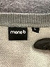 Mono b 100% Cotton Stars Silver Sweatshirt Size L - photo 7