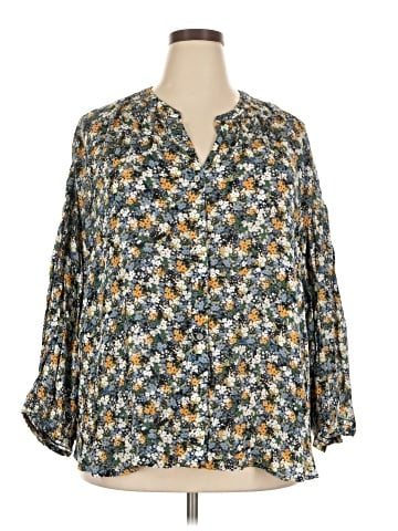 J.Jill 3/4 Sleeve Blouse (view 1)