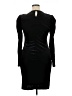 Gibson Latimer Solid Black Cocktail Dress Size XL - photo 2