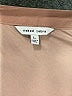 Naked Zebra 100% Polyester Tan Short Sleeve Blouse Size L - photo 7