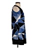 En Focus Studio Graphic Blue Casual Dress Size 4 - photo 4