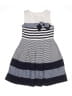 Bonnie Jean 100% Polyester Stripes Gray Dress Size 7 - photo 1