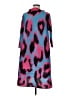 Kate Hewko 100% Polyester Print Blue Casual Dress One size - photo 2