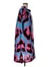 Kate Hewko 100% Polyester Print Blue Casual Dress One size - photo 4