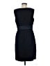 Connected Apparel Solid Blue Cocktail Dress Size 8 - photo 2
