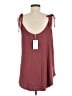 Bae. Burgundy Sleeveless Top Size M - photo 2