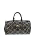 Longchamp Graphic Black Brown Vintage Leather Duffle One size - photo 1