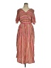 Seven7 100% Rayon Stripes Pink Casual Dress Size XL - photo 1