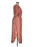 Seven7 100% Rayon Stripes Pink Casual Dress Size XL - photo 4