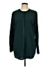 Merona 100% Polyester Teal Long Sleeve Blouse Size L - photo 1