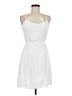 Just Be... 100% Polyester White Cocktail Dress Size M - photo 1