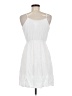 Just Be... 100% Polyester White Cocktail Dress Size M - photo 2