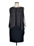 En Focus Studio Gray Cocktail Dress Size 14 - photo 1