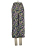 Zara Floral Purple Casual Pants Size S - photo 2