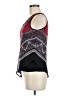 Iz Byer 100% Polyester Burgundy Sleeveless Blouse Size M - photo 5