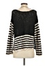 Free People 100% Cotton Stripes Black Pullover Sweater Size XS - photo 2