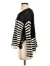 Free People 100% Cotton Stripes Black Pullover Sweater Size XS - photo 5