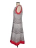 Bethany Stripes Gray Casual Dress Size 4 - photo 5
