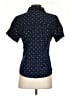 Basic Editions Blue Short Sleeve Blouse Size S - photo 2
