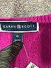 Karen Scott 100% Cotton Purple Pullover Sweater Size XL - photo 7