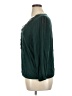 Express 100% Rayon Green 3/4 Sleeve Blouse Size XL - photo 5