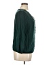 Express 100% Rayon Green 3/4 Sleeve Blouse Size XL - photo 4