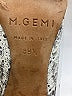 M. Gemi Animal Print Silver Heels Size EU 39 1/2 - photo 3