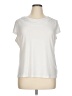 Kasper White Short Sleeve Top Size XL - photo 1