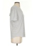 Adrianna Papell Gray Short Sleeve Top Size S - photo 4