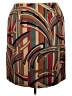 Talbots Print Multi Color Brown Casual Skirt Size 22 - photo 1