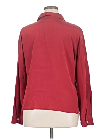 Chico's Design Long Sleeve Silk Top (view 2)