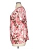 JM Collection Pink Short Sleeve Blouse Size XL - photo 5