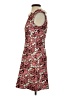 Sandro Floral Burgundy Cocktail Dress Size Sm (1) - photo 5