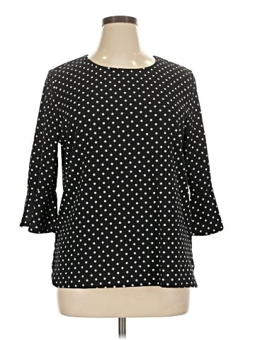 Croft & Barrow 3/4 Sleeve Blouse (view 1)