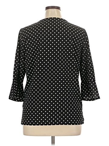 Croft & Barrow 3/4 Sleeve Blouse (view 2)