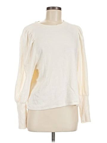 Madewell Brushed Puff-Sleeve Top (view 1)