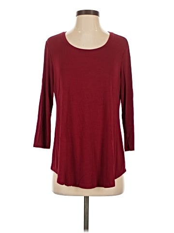 JM Collection 3/4 Sleeve T-Shirt (view 1)