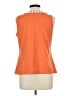 Talbots Orange Sleeveless Blouse Size L - photo 2