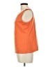 Talbots Orange Sleeveless Blouse Size L - photo 5