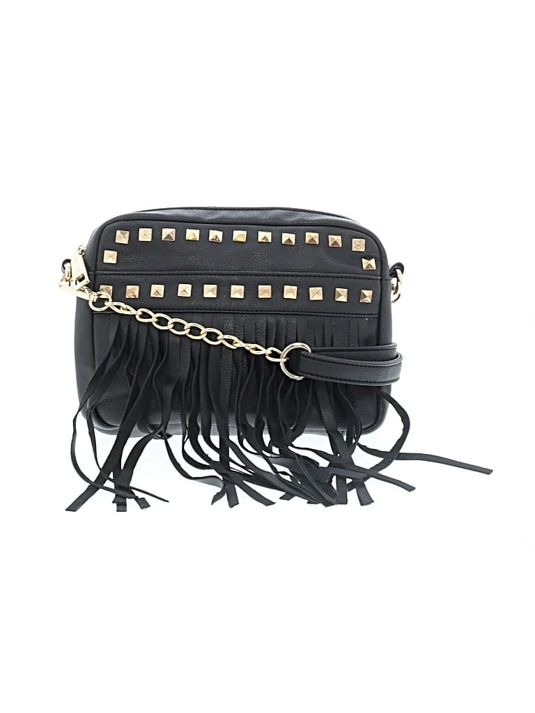 Pre-owned Bebe Crossbody Bag In Black