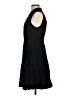 Nine West Solid Black Casual Dress Size M - photo 5