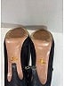 Prada 100% Suede Black Ankle Boots Size EU 38 1/2 - photo 7