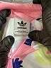 Adidas 100% Polyester Pink Sweatshirt Size 11 - photo 3