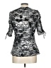 Sno Skins Silver 3/4 Sleeve Top Size L - photo 2